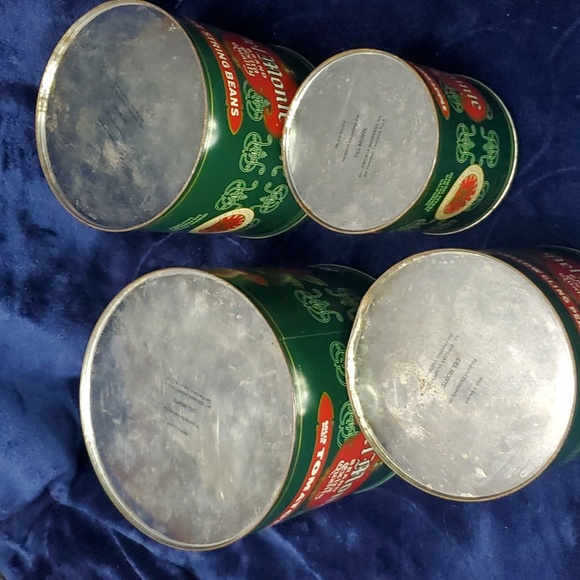Del Monte (NESTING) canister set consisting of four round metal canisters - Picture 8 of 12